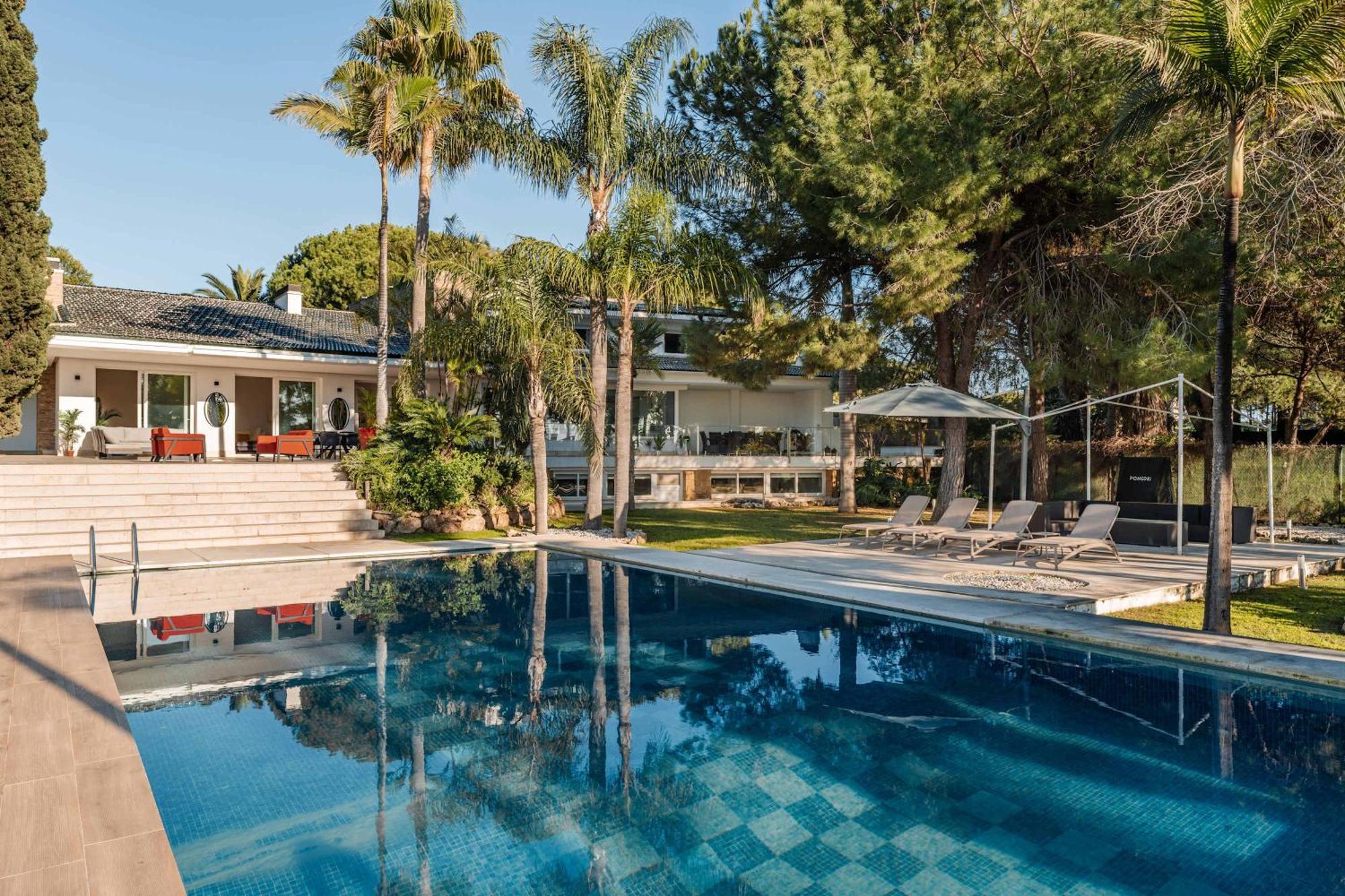 Anna Pool Gym Cinema Pool 7 Bedrooms Villa Marbella